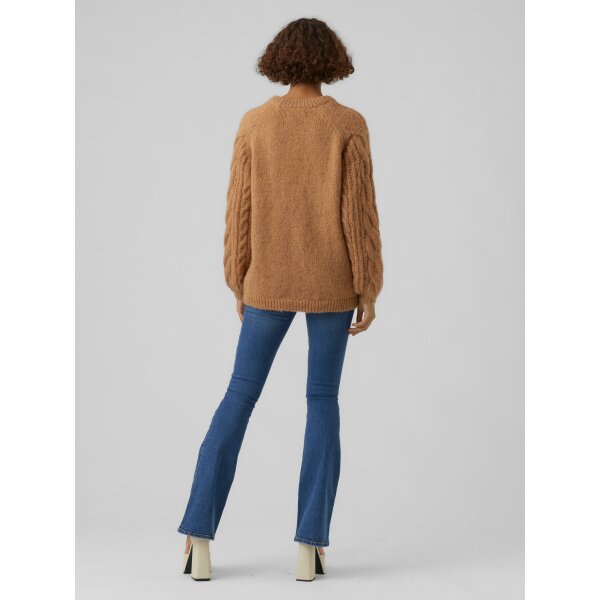 ΓΥΝΑΙΚΕΙΟ ΠΟΥΛΟΒΕΡ ΜΑΚΡΥ ΜΠΕΖ VERO MODA 10271666 - Image 3