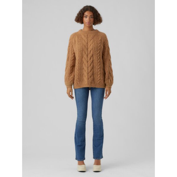 ΓΥΝΑΙΚΕΙΟ ΠΟΥΛΟΒΕΡ ΜΑΚΡΥ ΜΠΕΖ VERO MODA 10271666 - Image 4