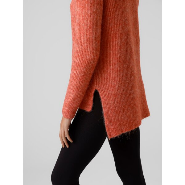 ΓΥΝΑΙΚΕΙΟ ΠΟΥΛΟΒΕΡ VERO MODA ΖΙΒΑΓΚΟ ΠΟΡΤΟΚΑΛΙ 10271504 - Image 4