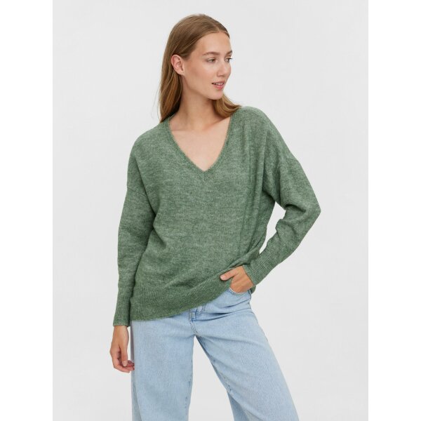 ΓΥΝΑΙΚΕΙΟ ΠΟΥΛΟΒΕΡ VERO MODA VMVIGGA LS V-NECK BLOUSE GA BOO 10268712 - Image 3