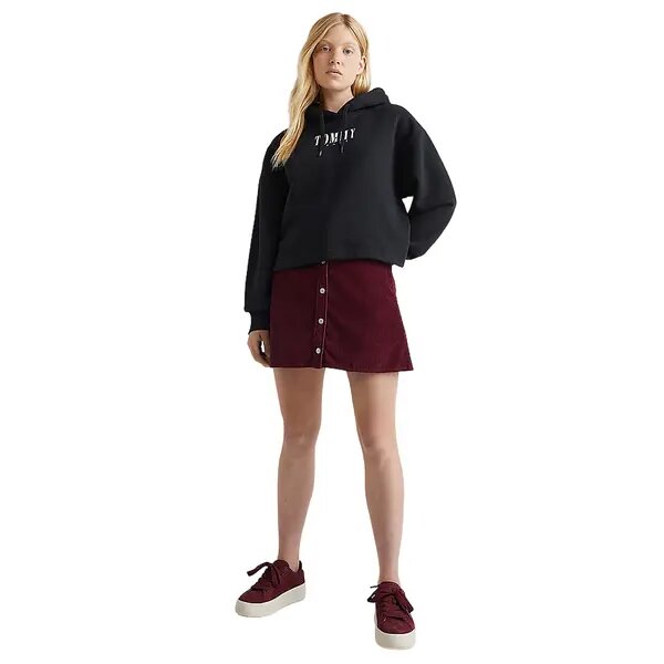 Γυναικείο Φούτερ Tommy Jeans Tjw Rlxd Essential Logo 2 Hoodie Black DW0DW14327-BDS - Image 2