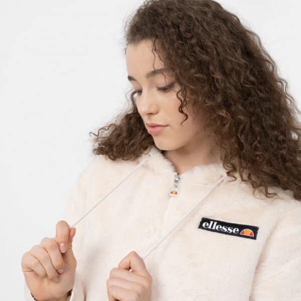ELLESSE Μπουφάν Γούνινο REIDI SGP09613 Εκρού - Image 3