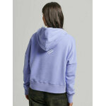 Superdry Cropped Γυναικείο Φούτερ με Κουκούλα Μωβ W2011398A 7KG - Image 3