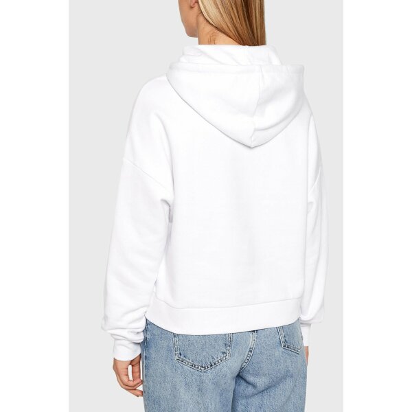 Φούτερ με κουκούλα και Strass Λευκή Guess W2BQ17KB683 - Image 2