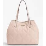 Γυναικεία Τσάντα Vikky Large Tote Ροζ Guess HWQQ6995240