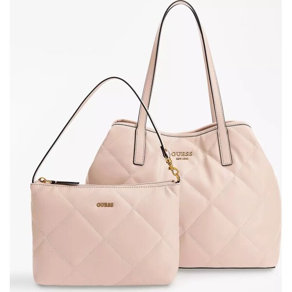 guess-vikky-hwqq6995240-nud1 Γυναικεία Τσάντα Vikky Large Tote Ροζ Guess HWQQ6995240 - Image 2