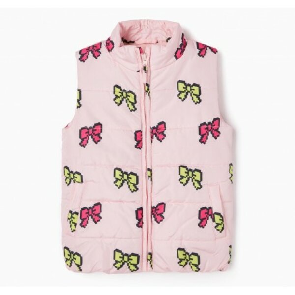zippy-225-2908zt-γιλέκο ΓΙΛΕΚΟ ΓΙΑ ΚΟΡΙΤΣΙ ΡΟΖ ZIPPY 225-2908ZT - Image 1