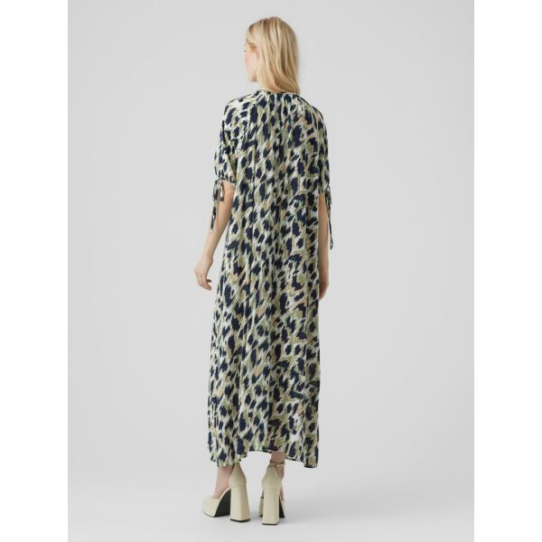 10281885_4154642_back ΓΥΝΑΙΚΕΙΟ ΦΟΡΕΜΑ VMMENNY 2/4 CALF DRESS WVN GA VERO MODA 10281885 - Image 2