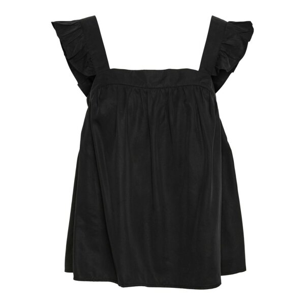 10283819_4152118_front ΓΥΝΑΙΚΕΙΑ ΜΠΛΟΥΖΑ VMHARPER SL FRILL SHORT TOP VERO MODA 10283819 - Image 1