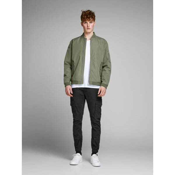 12139912_2832275_style Ανδρικό Παντελόνι JACK & JONES CARGO 12141844 Πράσινο - Image 2