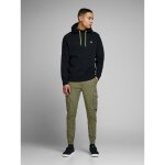 Ανδρικό Παντελόνι JACK & JONES CARGO 12141844 Πράσινο - Image 9