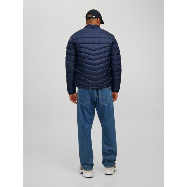 12211788_3918866_back Ανδρικό Μπουφάν JACK & JONES PUFFER 12211788 Μπλέ - Image 3