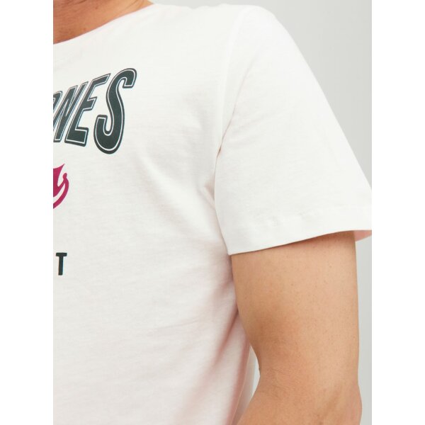 Ανδρική Μπλούζα JACK & JONES 12220500 Μπέζ - Image 4