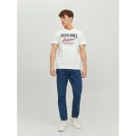 Ανδρική Μπλούζα JACK & JONES 12220500 Μπέζ - Image 6