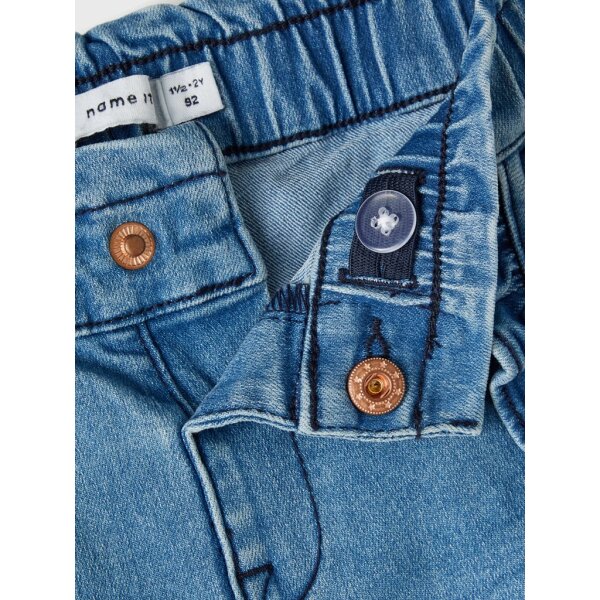 Παιδικό Παντελόνι Jeans με λάστιχο για Κόριτσι Name it 13213288 - Image 3