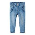 Παιδικό Παντελόνι Jeans με λάστιχο για Κόριτσι Name it 13213288