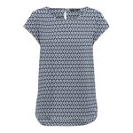 ΓΥΝΑΙΚΕΙΑ ΜΠΛΟΥΖΑ ONLY ONLNOVA LIFE S/S TOP AOP PTM 15222174
