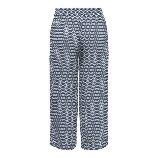 ΓΥΝΑΙΚΕΙΑ ΠΑΝΤΕΛΟΝΑ ONLY  ONLNOVA LIFE CROP PALAZZO PANT AOP PTM 15222225 - Image 2