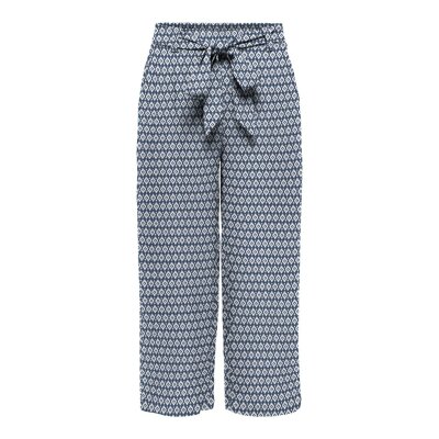 ΓΥΝΑΙΚΕΙΑ ΠΑΝΤΕΛΟΝΑ ONLY  ONLNOVA LIFE CROP PALAZZO PANT AOP PTM 15222225