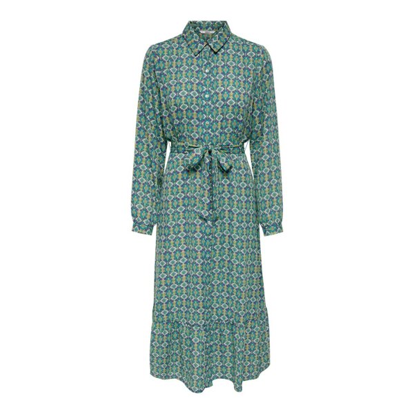 15242084_4158472_front ΓΥΝΑΙΚΕΙΟ ΦΟΡΕΜΑ ONLY ONLALMA LIFE POLY EMILY SHIRT DRESS AOP 15242084 - Image 1