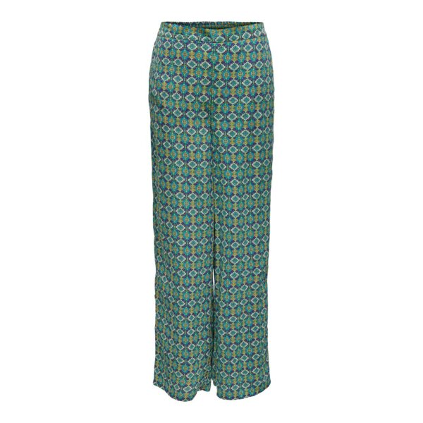 ΓΥΝΑΙΚΕΙΑ ΠΑΝΤΕΛΟΝΑ  ONLY ONLALMA LIFE POLY PALAZZO PANT AOP PTM 15264591 - Image 1