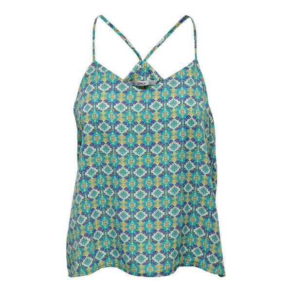 ΓΥΝΑΙΚΕΙΟ ΜΠΛΟΥΖΑΚΙ ONLY ONLALMA LIFE POLY CYRUS SINGLET AOP PTM 15284351 - Image 1