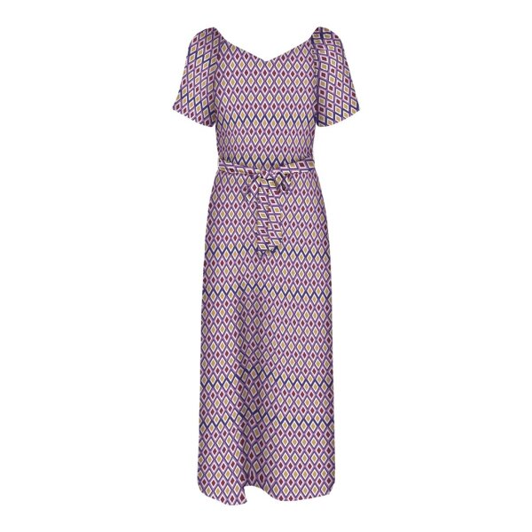 15284377_4188764_front ΓΥΝΑΙΚΕΙΟ ΦΟΡΕΜΑ ONLY ONLALMA LIFE POLY BAY LONG DRESS AOP PTM 15284377 - Image 1