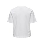 ΓΥΝΑΙΚΕΙΟ ΜΠΛΟΥΖΑΚΙ ΛΕΥΚΟ ONLY ONLMAUVE BOXY S/S WOMAN TOP BOX JRS 15286644 - Image 2