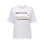 ΓΥΝΑΙΚΕΙΟ ΜΠΛΟΥΖΑΚΙ ΑΣΠΡΟ ONLY ONLCLEMENTINE BOXY S/S FOIL TOP BOX JRS 15286714