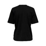 ΓΥΝΑΙΚΕΙΟ ΜΠΛΟΥΖΑΚΙ ΜΑΥΡΟ ONLY ONLCLEMENTINE BOXY S/S FOIL TOP BOX JRS 15286714 - Image 2