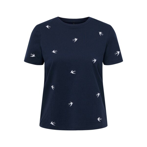 ΓΥΝΑΙΚΕΙΟ ΜΠΛΟΥΖΑΚΙ ΜΠΛΕ ONLY ONLKETTY S/S O-NECK TOP BOX JRS 15288473 - Image 1