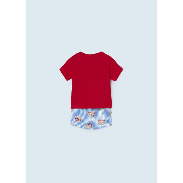 23-01624-068-L-5 Παιδικό Σετ Μαγιό Κόκκινο 23-01624-068 - Image 2