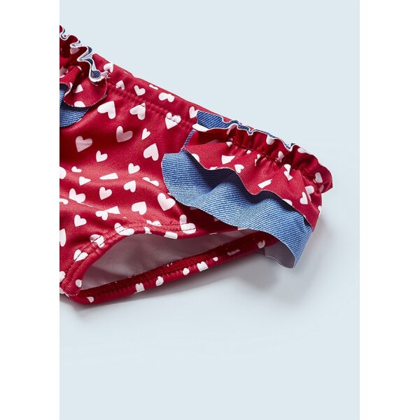 23-01692-051-L-7 Παιδικό Σετ Μαγιό Με Καπέλο Κόκκινο 23-01692-051 - Image 4