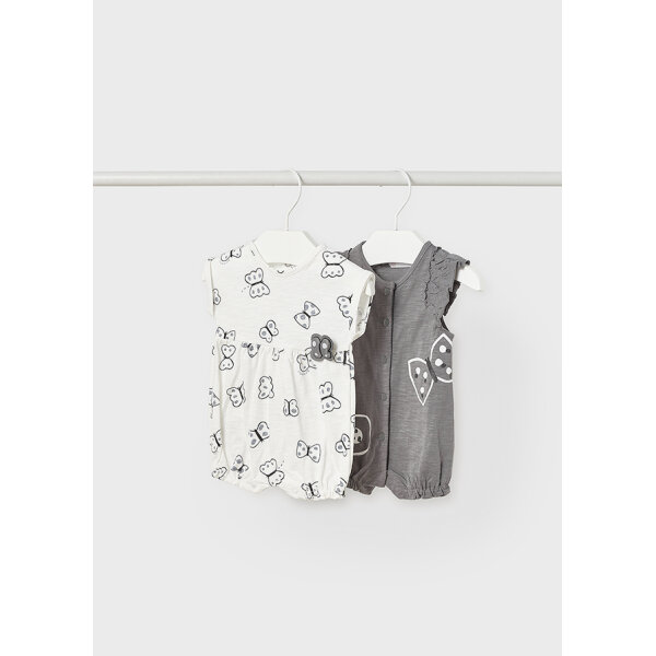 23-01743-069-L-4 Παιδικό Σετ 2 Φορμάκια Κοντά Γκρι 23-01743-069 - Image 1