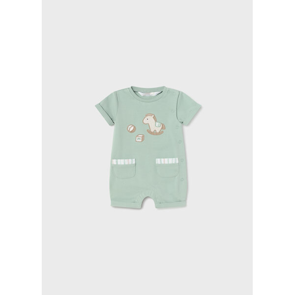 23-01755-015-L-4 Παιδικό Φορμάκι Κοντό Μακό Πράσινο 23-01766-015 - Image 2