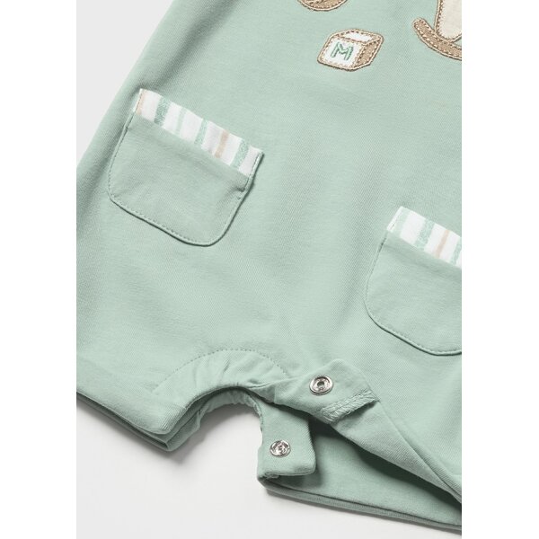 23-01755-015-L-6 Παιδικό Φορμάκι Κοντό Μακό Πράσινο 23-01766-015 - Image 4