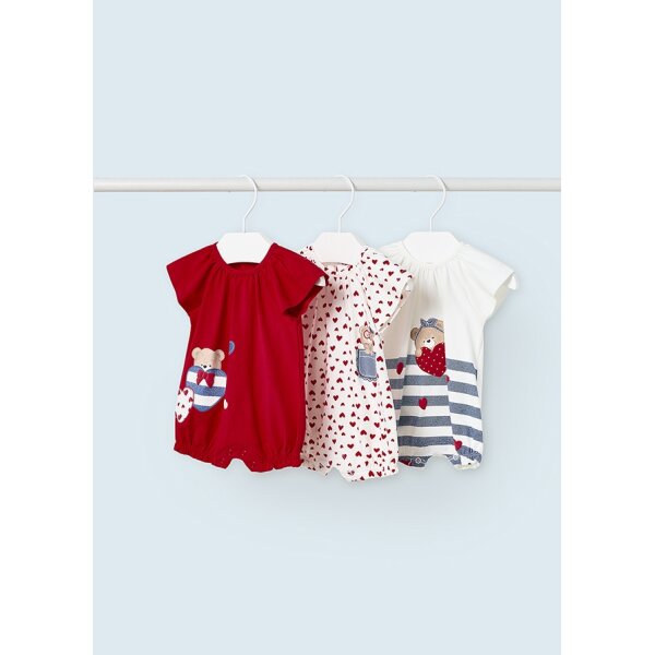 23-01760-079-L-4 Παιδικό Σετ Φορμάκια Κοντά Κόκκινα 23-01760-079 - Image 1