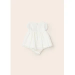 Παιδικό Φόρεμα Τούλι Αμπιγιέ Εκρού 23-01811-083 - Image 2