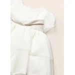 Παιδικό Φόρεμα Τούλι Αμπιγιέ Εκρού 23-01811-083 - Image 3