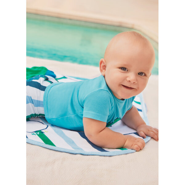 23-09307-091-L-2 Παιδική Πετσέτα Κάπα Τιρκουάζ 23-09307-091 - Image 1