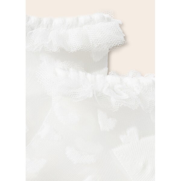 23-09594-017-L-5 Παιδικό Καλτσάκι Ντεβορέ Εκρού 23-09594-017 - Image 2