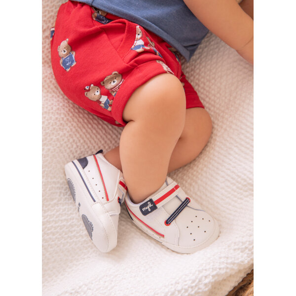 23-09623-010-L-3 Παιδικά Αθλητικά Βέλκρο Λευκά 23-09623-010 - Image 1