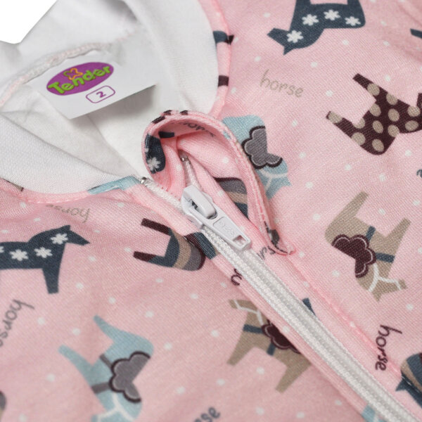 2557-2a-scaled Υπνόσακος Χειμωνιάτικος Classic 2.5 Tog Horse – Ρόζ TENDER - Image 3