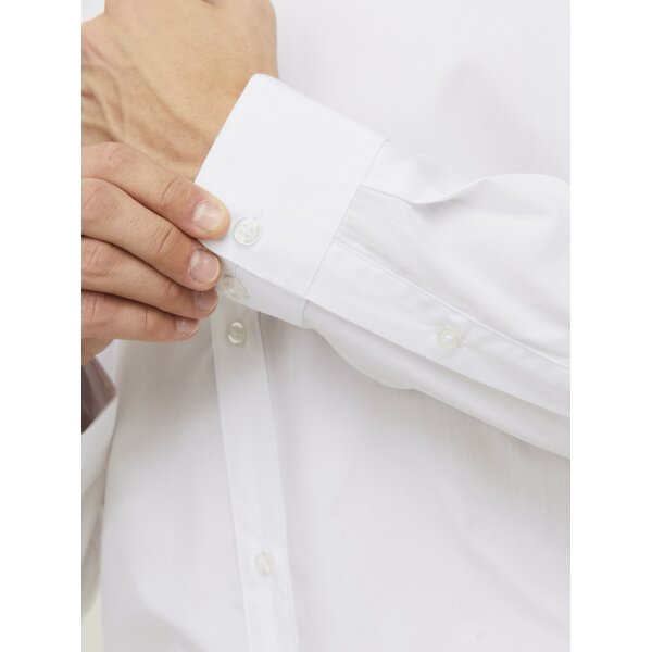 JJJOE SHIRT LS PLAIN Ανδρικό Πουκάμισο JACK & JONES 12187222 Λευκό - Image 2