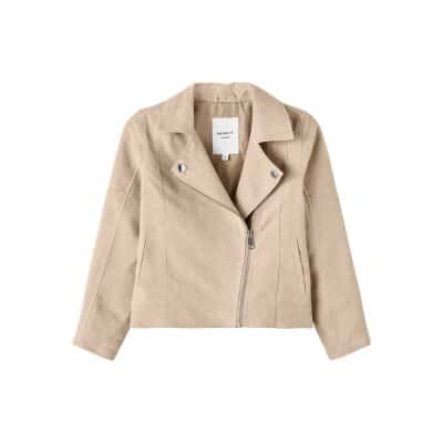 Μπουφάν για Κορίτσι NKFMOLLY FAUX SUEDE JACKET Name it 13211759