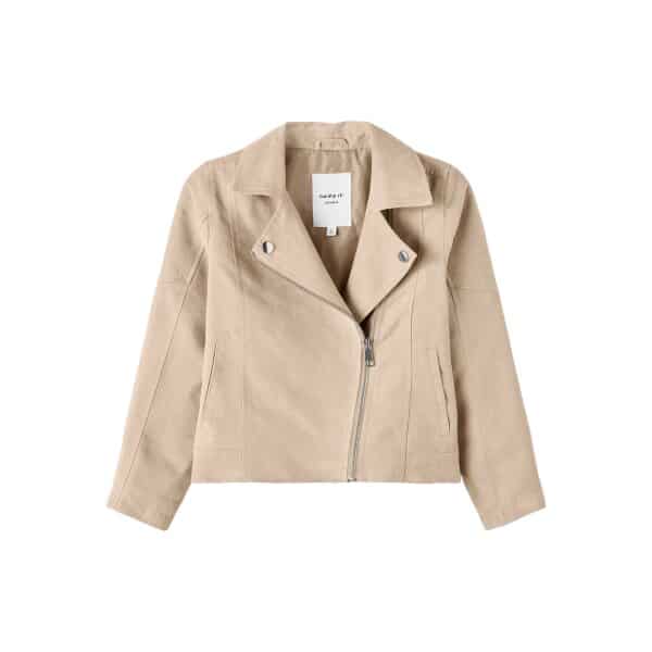 Μπουφάν για Κορίτσι NKFMOLLY FAUX SUEDE JACKET Name it 13211759 - Image 1