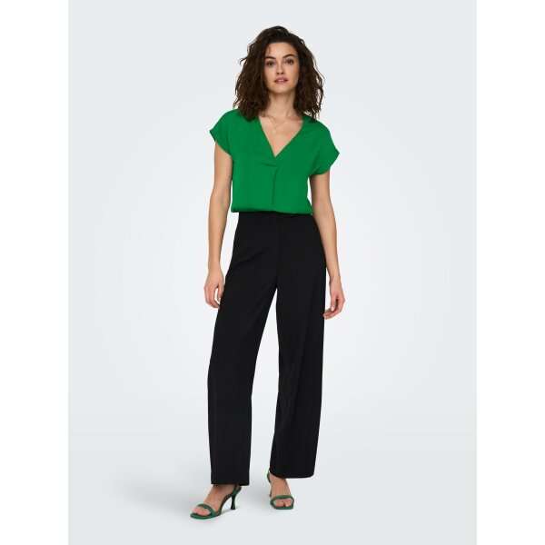 ΓΥΝΑΙΚΕΙΟ ΜΠΛΟΥΖΑΚΙ ΠΡΑΣΙΝΟ ONLAVA S/S V-NECK TOP JRS ONLY 15280402 - Image 1