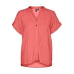 ΓΥΝΑΙΚΕΙΟ ΠΟΥΚΑΜΙΣΟ ΚΟΝΤΟΜΑΝΙΚΟ VMSARA SS SHIRT WVN VERO MODA 10282449
