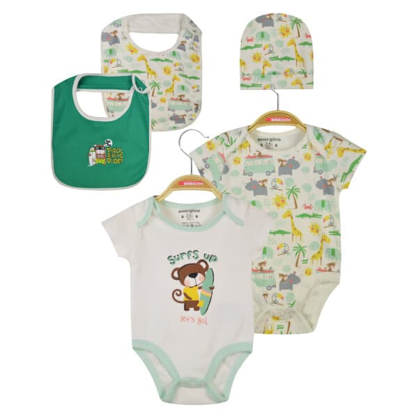 ΒΡΕΦΙΚΑ ΦΟΡΜΑΚΙΑ ΣΕΤ 5ΤΜΧ  ΑΓΟΡΙ ΠΡΑΣΙΝΟ ENERGIERS 11-223490-0 - Image 1