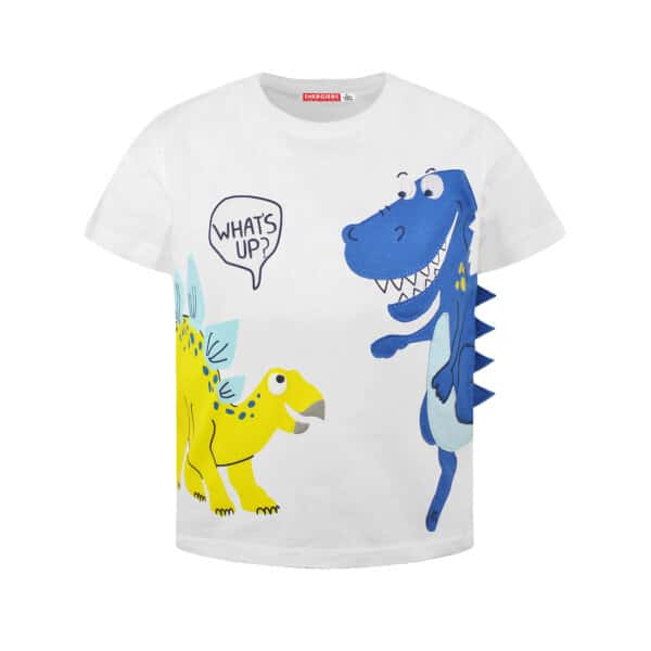 12-223151-5_018-01 ΜΠΛΟΥΖΑ ΚΟΝΤΟΜΑΝΙΚΗ ΜΕ ΤΥΠΩΜΑ ΛΕΥΚΟ ΑΓΟΡΙ ENERGIERS 12-223151-5 - Image 1